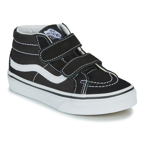 Cipők Gyerek Magas szárú edzőcipők Vans SK8-MID REISSUE V Fekete  / Fehér