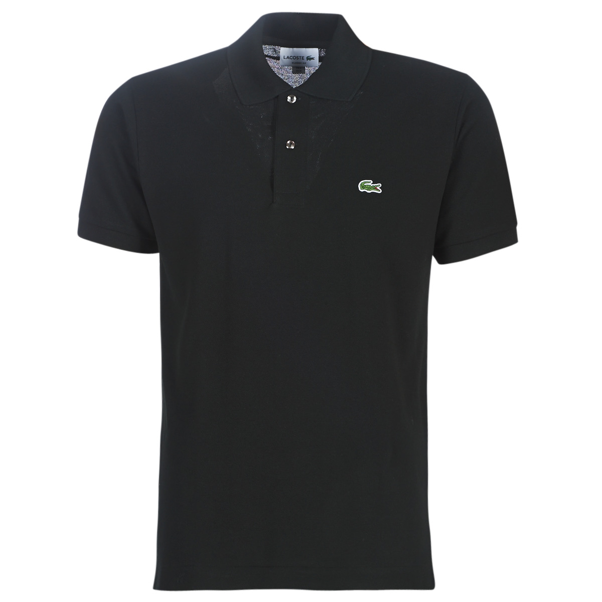 Ruhák Férfi Rövid ujjú galléros pólók Lacoste POLO L12 12 REGULAR Fekete 