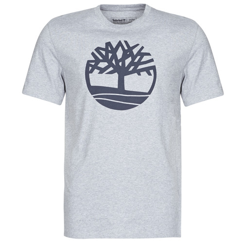 Ruhák Férfi Rövid ujjú pólók Timberland SS KENNEBEC RIVER BRAND TREE TEE Szürke