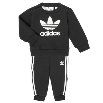 Ruhák Gyerek Együttes adidas Originals CREW SET Fekete 