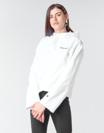 Ruhák Női Pulóverek Champion HEAVY COMBED COTTON FLEECE Fehér