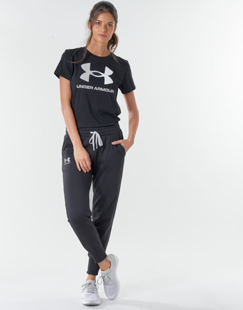 Ruhák Női Futónadrágok / Melegítők Under Armour RIVAL FLEECE JOGGERS Fekete 