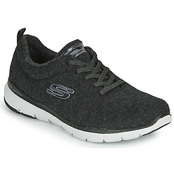 Cipők Női Fitnesz Skechers FLEX APPEAL 3.0 PLUSH JOY Fekete 