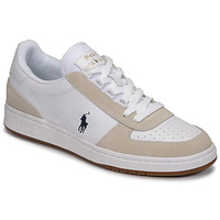 Cipők Rövid szárú edzőcipők Polo Ralph Lauren POLO CRT PP-SNEAKERS-ATHLETIC SHOE Fehér