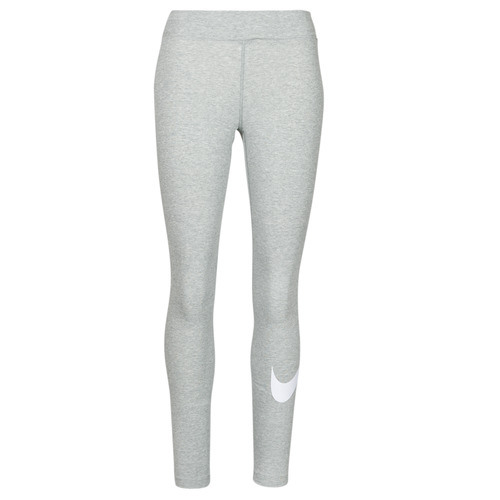 Ruhák Női Legging-ek Nike NSESSNTL GX MR LGGNG SWSH Szürke / Fehér