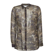 Ruhák Női Ingek / Blúzok Guess LS CLOUIS SHIRT Camo