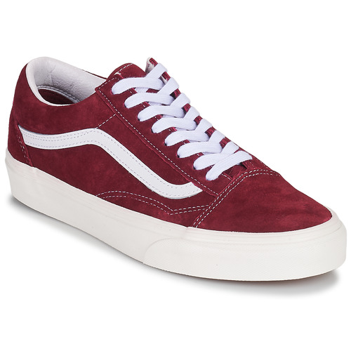 Cipők Rövid szárú edzőcipők Vans OLD SKOOL Bordó