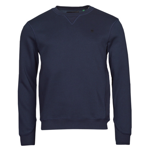 Ruhák Férfi Pulóverek G-Star Raw PREMIUM CORE R SW LS Kék