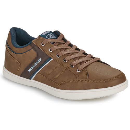 Cipők Férfi Rövid szárú edzőcipők Jack & Jones BRADFIELD SNEAKER Konyak