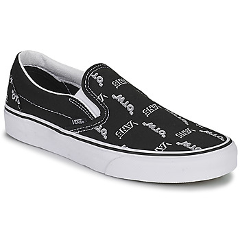 Cipők Belebújós cipők Vans Classic Slip-On Fekete 