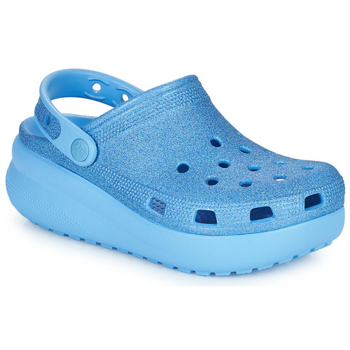 Cipők Lány Klumpák Crocs Cls Crocs Glitter Cutie CgK Kék / Fényes