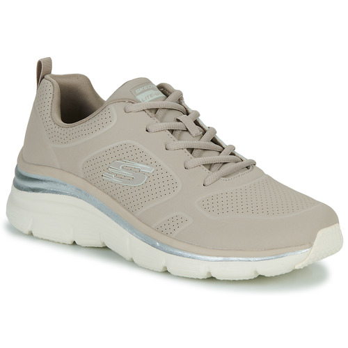 Cipők Női Rövid szárú edzőcipők Skechers FASHION FIT Tópszínű