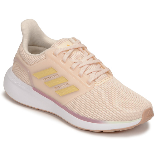 Cipők Női Futócipők adidas Performance EQ19 RUN Bézs / Rózsaszín