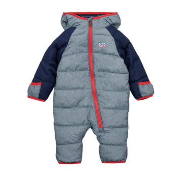 Ruhák Fiú Steppelt kabátok Levi's BABY SNOWSUIT Tengerész / Szürke