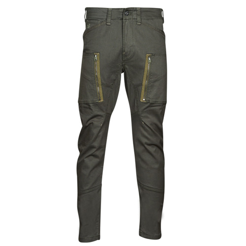 Ruhák Férfi Oldalzsebes nadrágok G-Star Raw Zip pkt 3D skinny cargo Szürke