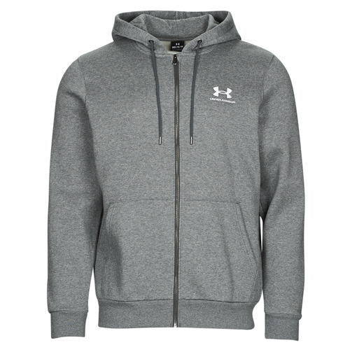 Ruhák Férfi Pulóverek Under Armour UA Essential Fleece FZ Hood Szürke