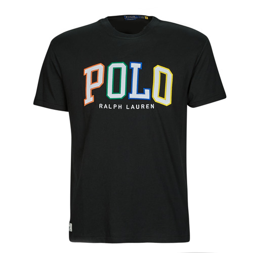 Ruhák Férfi Rövid ujjú pólók Polo Ralph Lauren SSCNCLSM1-SHORT SLEEVE-T-SHIRT Fekete 