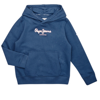 Ruhák Fiú Pulóverek Pepe jeans EDDIE HOODIE Tengerész