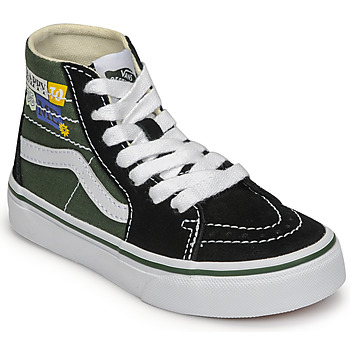 Cipők Gyerek Magas szárú edzőcipők Vans UY SK8-HI TAPERED VR3 Fekete  / Keki