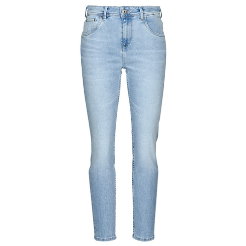 Ruhák Női Mom Jeans Pepe jeans VIOLET Kék / Tiszta