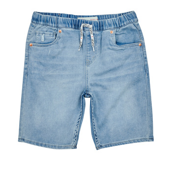 Ruhák Fiú Rövidnadrágok Levi's LVB SKINNY DOBBY SHORT Kék