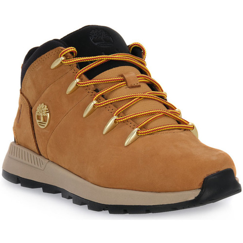 Cipők Női Csizmák Timberland SPRINT TREKKER MID WHEAT Citromsárga