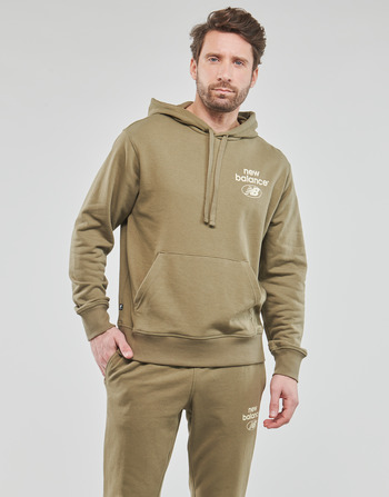 Ruhák Férfi Pulóverek New Balance Essentials French Terry Hoodie Keki