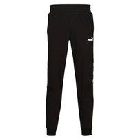 Ruhák Férfi Futónadrágok / Melegítők Puma ESS  TAPE  SWEATPANT Fekete 