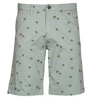 Ruhák Férfi Rövidnadrágok Jack & Jones JPSTBOWIE JJSHORT PRINTED Fehér / Kék