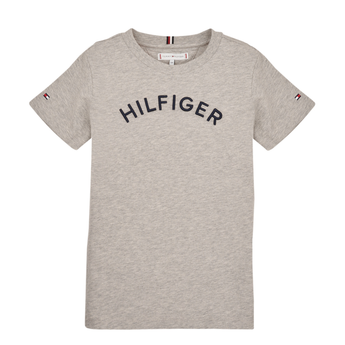 Ruhák Gyerek Rövid ujjú pólók Tommy Hilfiger U HILFIGER ARCHED TEE Szürke