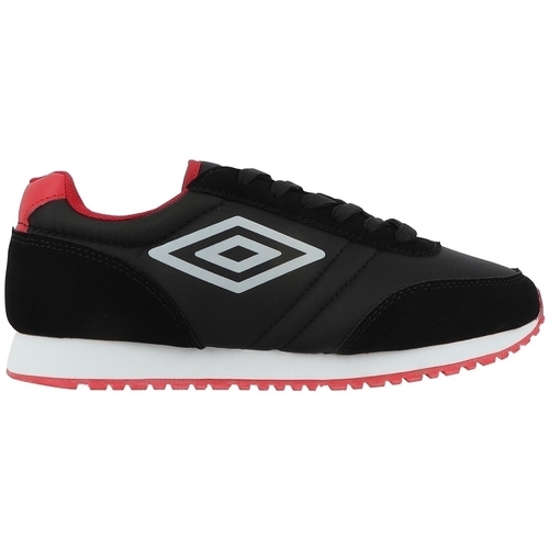 Cipők Fiú Divat edzőcipők Umbro JAFFY LACE Fekete 