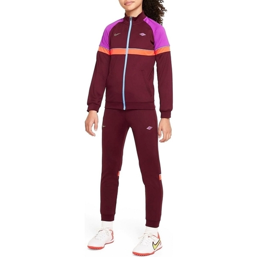 Ruhák Lány Melegítő együttesek Nike KM TRCK SUIT JR Lila