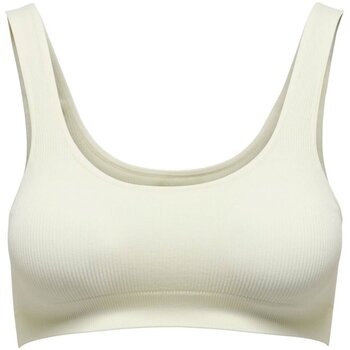 Fehérnemű Női Kicsinyitők Only ONLVICKYRIB SEAMLESS BRA Fehér