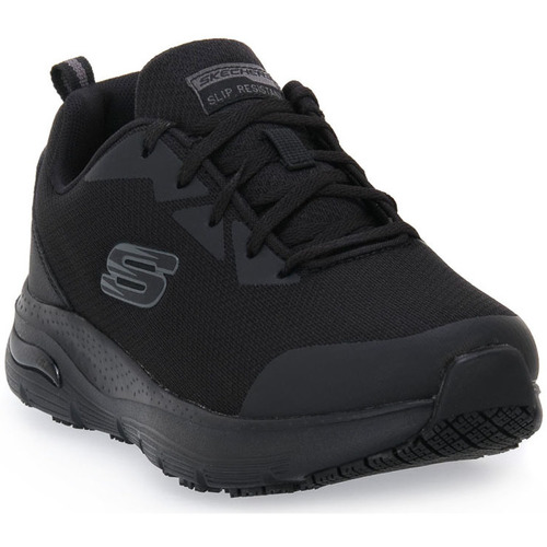 Cipők Férfi Divat edzőcipők Skechers BLK ARCH FIT SR Fekete 