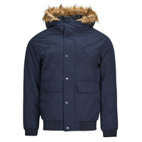 Ruhák Férfi Parka kabátok Jack & Jones JJCHAMP BOMBER JACKET FUR Tengerész