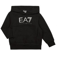 Ruhák Fiú Pulóverek Emporio Armani EA7 VISIBILITY SWEATSHIRT HD Fekete 