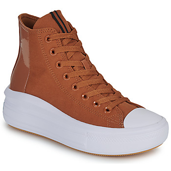 Cipők Női Magas szárú edzőcipők Converse CHUCK TAYLOR ALL STAR MOVE PLATFORM TORTOISE Barna