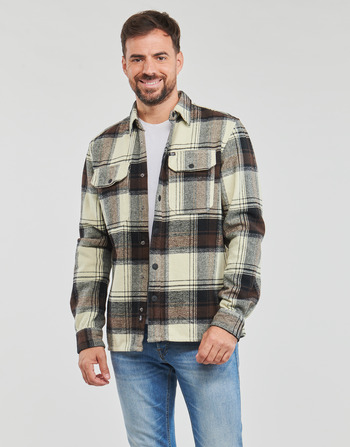 Ruhák Férfi Dzsekik Petrol Industries MEN SHIRT LONG SLEEVE CHECK Sokszínű