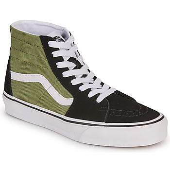 Cipők Női Magas szárú edzőcipők Vans SK8-Hi Tapered Fekete  / Zöld