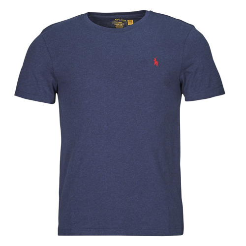 Ruhák Férfi Rövid ujjú pólók Polo Ralph Lauren T-SHIRT AJUSTE EN COTON Tengerész