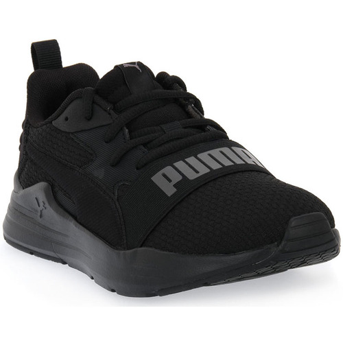 Cipők Női Divat edzőcipők Puma 01 WIRED RUN PURE Fekete 