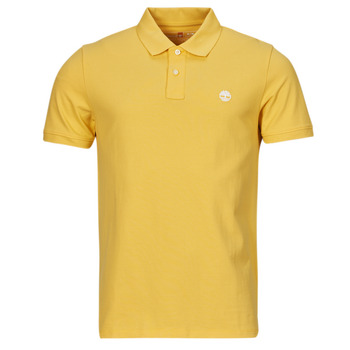 Ruhák Férfi Rövid ujjú galléros pólók Timberland Pique Short Sleeve Polo Citromsárga