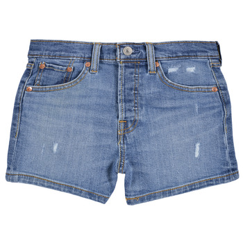 Ruhák Lány Rövidnadrágok Levi's 501 ORIGINAL SHORTS Farmer