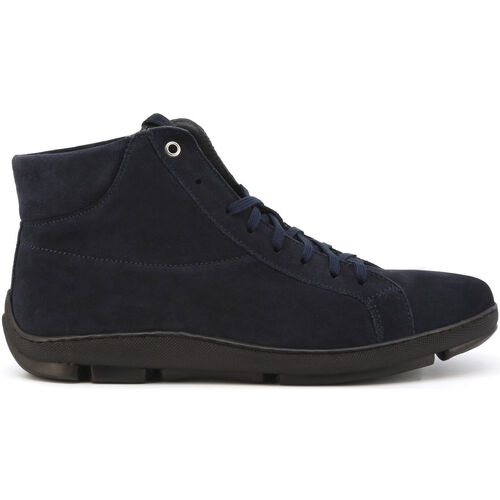 Cipők Férfi Csizmák Duca Di Morrone Giacomo - Suede Blue Kék