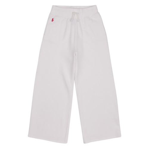 Ruhák Lány Futónadrágok / Melegítők Polo Ralph Lauren SMLLPPPOPNT-PANTS-ATHLETIC Fehér