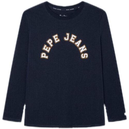 Ruhák Fiú Rövid ujjú pólók Pepe jeans  Kék