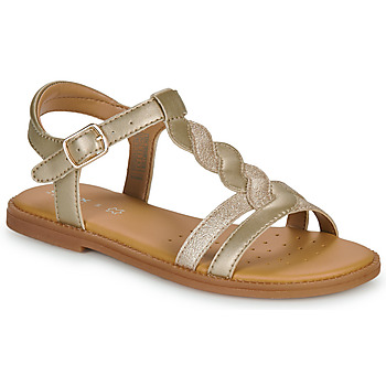 Cipők Lány Szandálok / Saruk Geox J SANDAL KARLY GIRL Arany