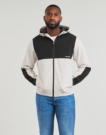 Ruhák Férfi Dzsekik Jack & Jones JJALEX HOOD JACKET Bézs