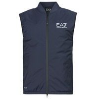 Ruhák Férfi Steppelt kabátok Emporio Armani EA7 BOMBER VEST Tengerész