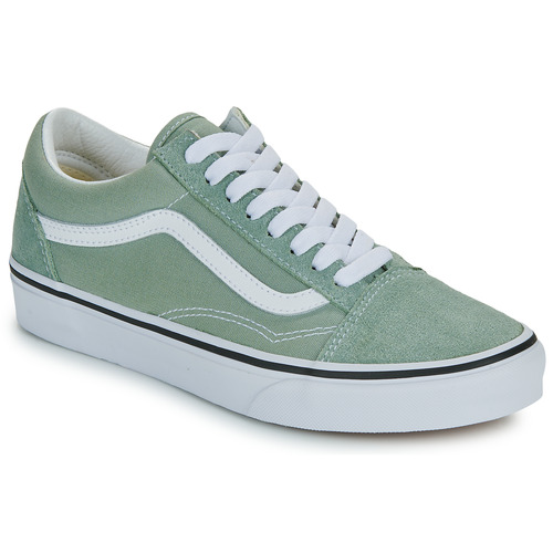 Cipők Rövid szárú edzőcipők Vans Old Skool COLOR THEORY ICEBERG GREEN Zöld